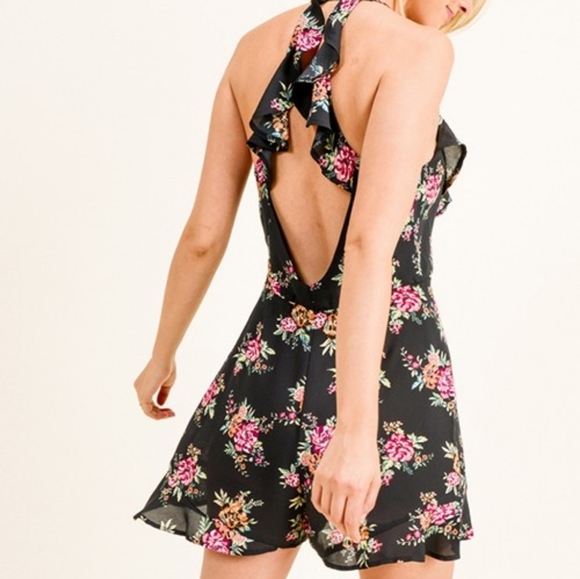 3x$20 | 4x$25 - FLORAL ROMPER / JUMPER / JUMPSUIT | LOVE TREE - Picture 2 of 3